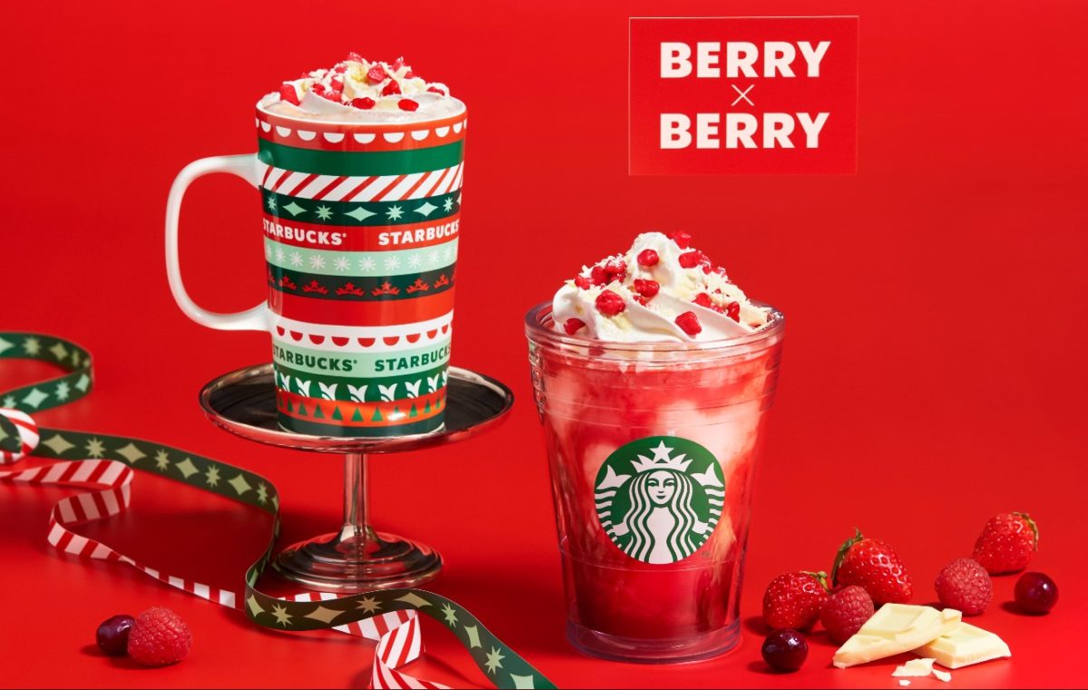 ベリーベリーレアチーズフラペチーノ