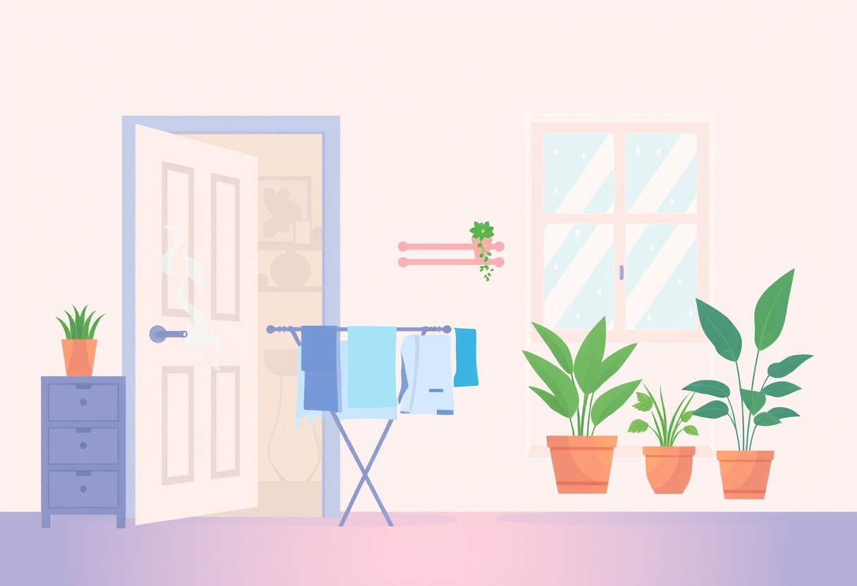 一人暮らしの部屋に湿気がたまる原因と場所を知っておこうのイメージ画像