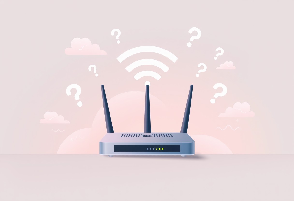 在宅ワーク WiFi 遅いのよくある質問イメージ