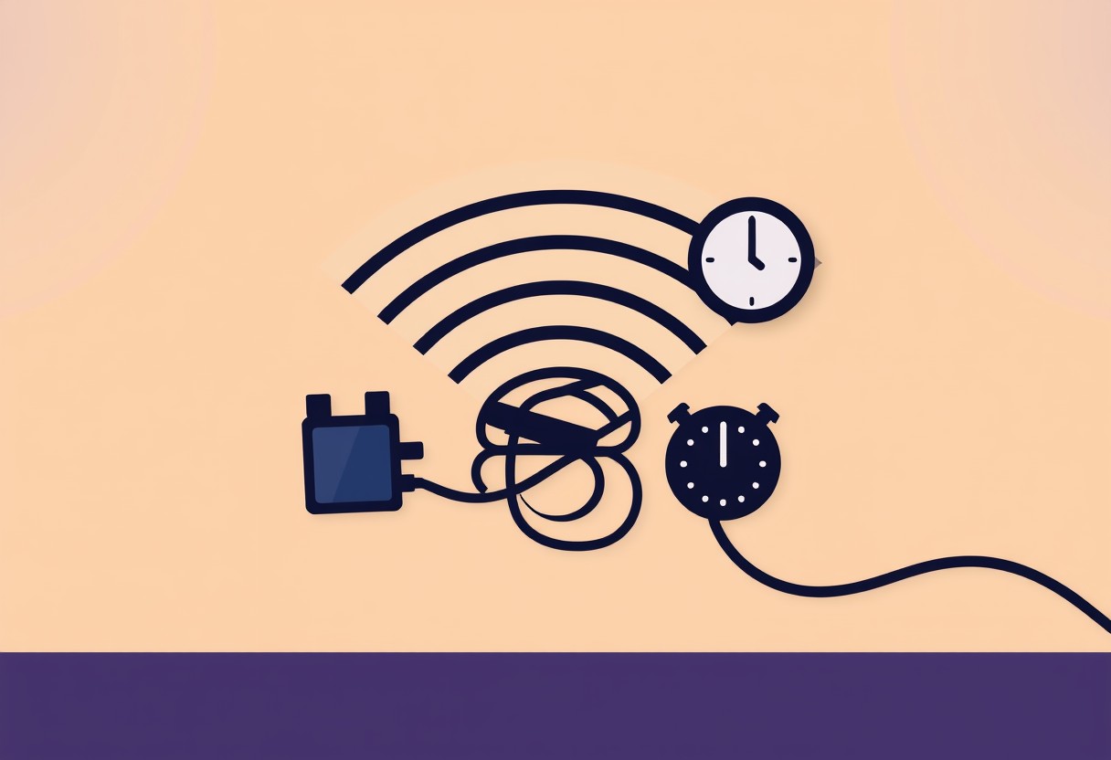 在宅ワーク WiFi 遅いのまとめイメージ