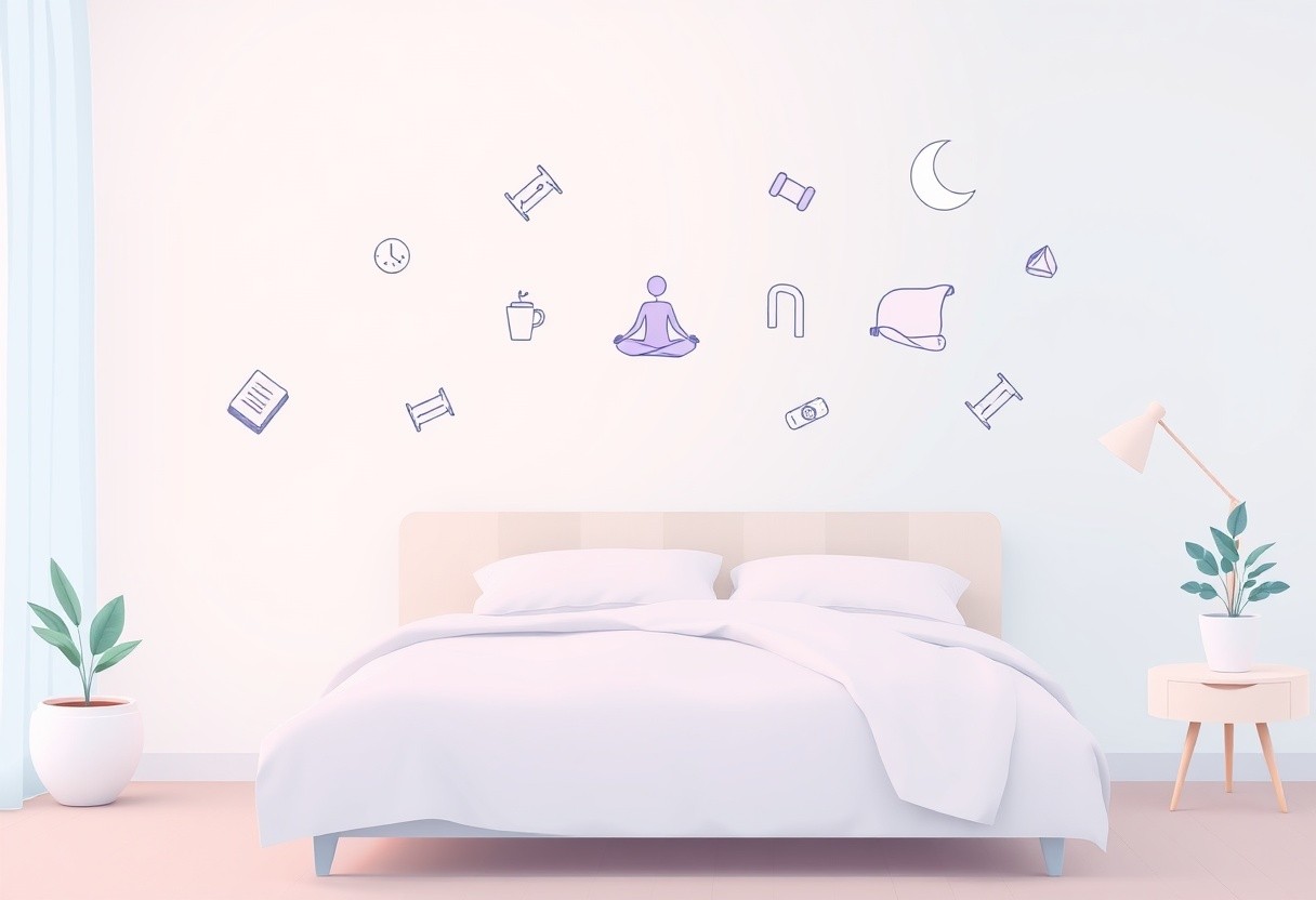 睡眠の質を上げるルーティンと瞑想｜就寝前の習慣で毎晩の熟睡を定着させるのイメージ画像