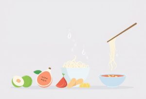 梅雨バテ 食べ物のイメージ画像