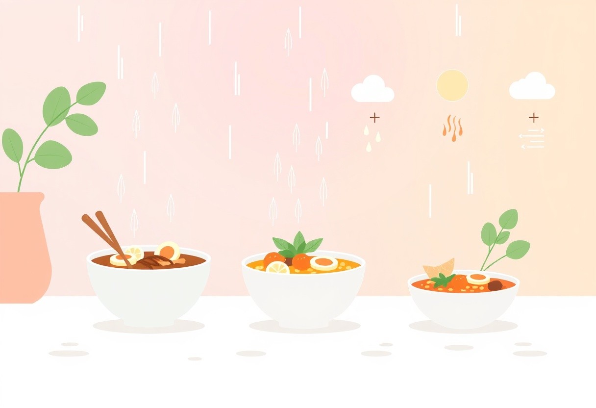 梅雨だるいのはなぜ？食べ物で解消できる原因を理解しようのイメージ画像
